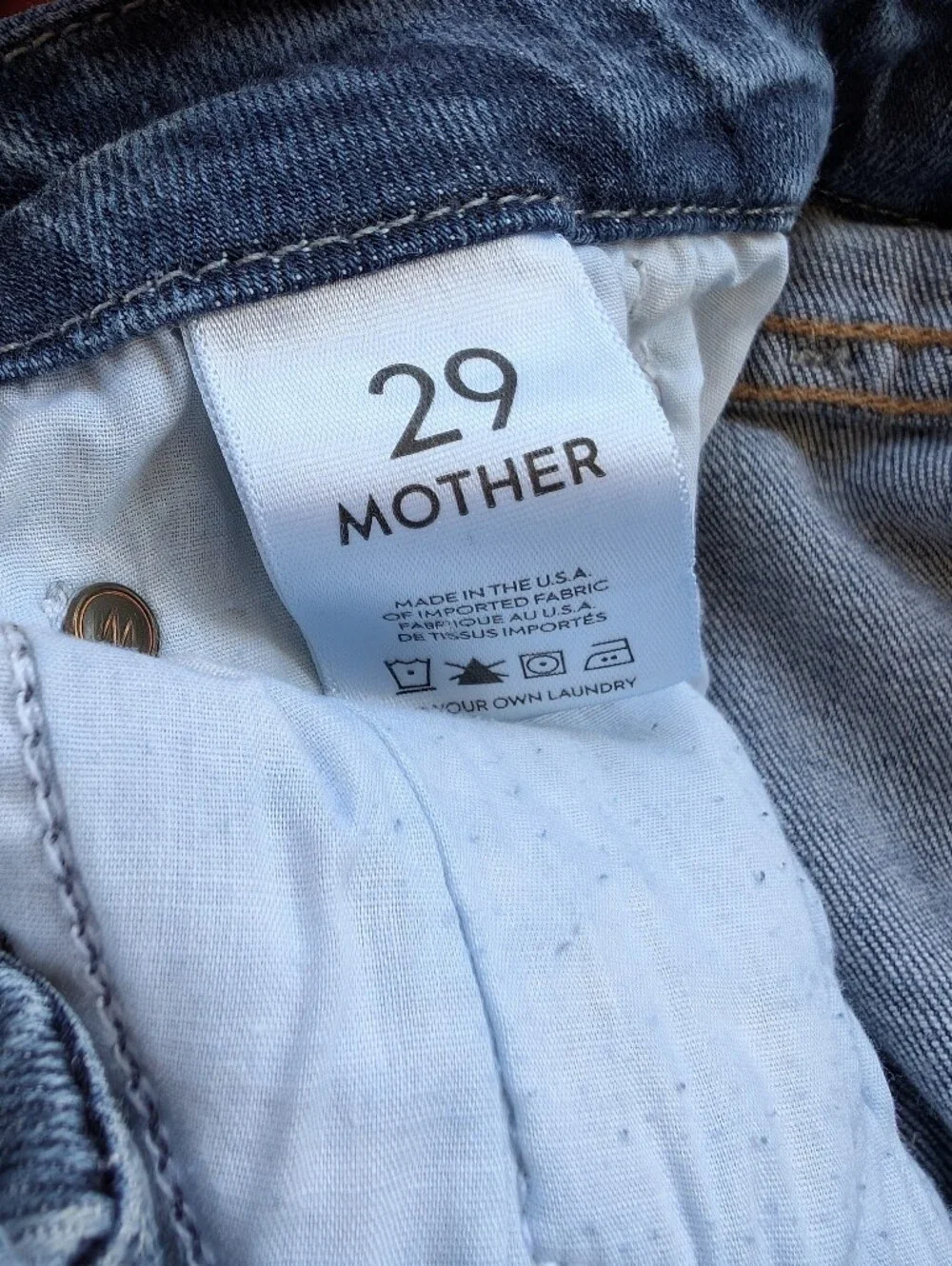 MOTHER looker skinny